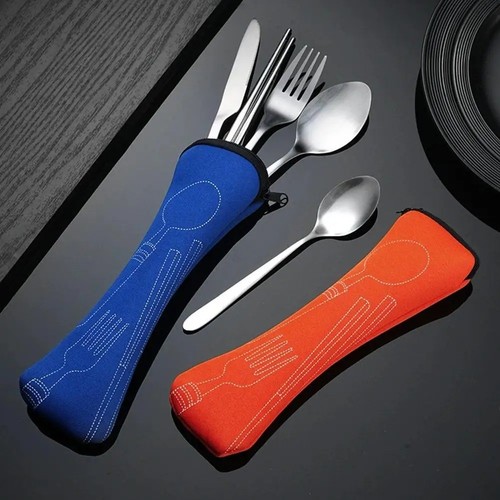 4pcs cutlery travel fork - 4pcs,