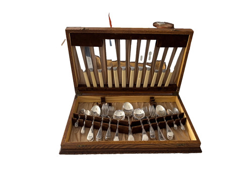 Vintage canteen cutlery - canteen,