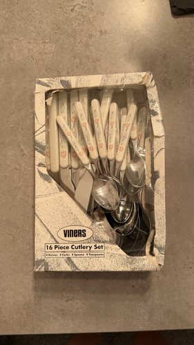 Viners vintage floral - vintage, cutlery