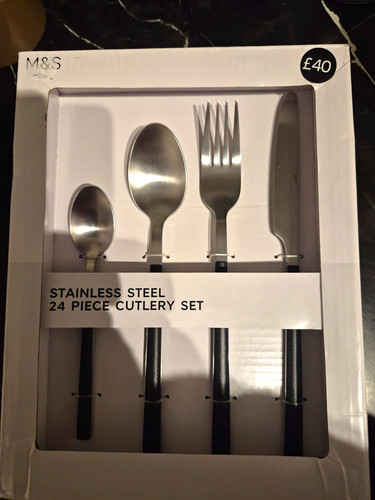 Home 24pc stainless steel - 24pc,