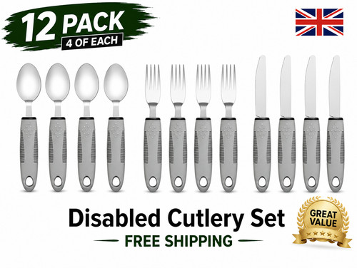 Disabled cutlery set - 12, piece