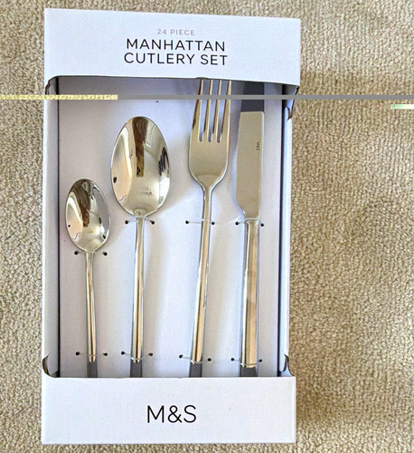 Manhattan 24pc stainless - 24pc,