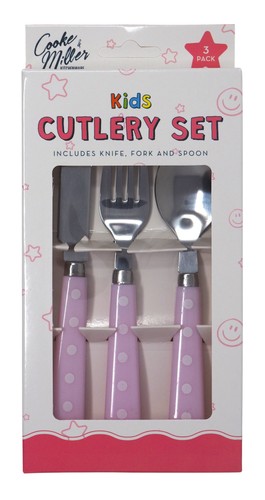 Kids cutlery set - cutlery, with