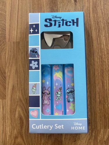 Disney stitch piece cutlery - 3,