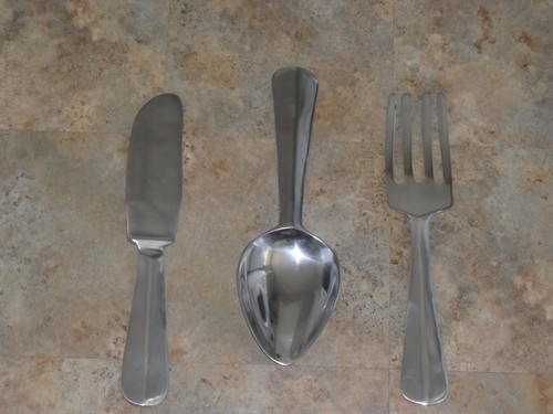 Oversized aluminium spoon - aluminium,