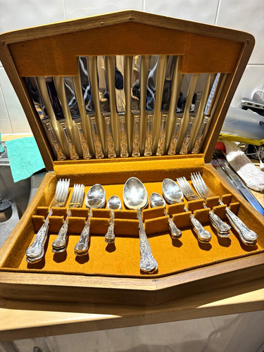 Vintage 38pc epns cutlery - 38pc,
