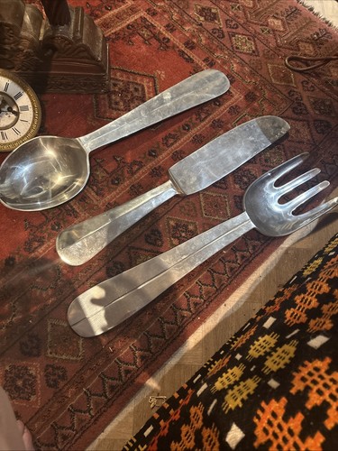 Large aluminium spoon knife - large,