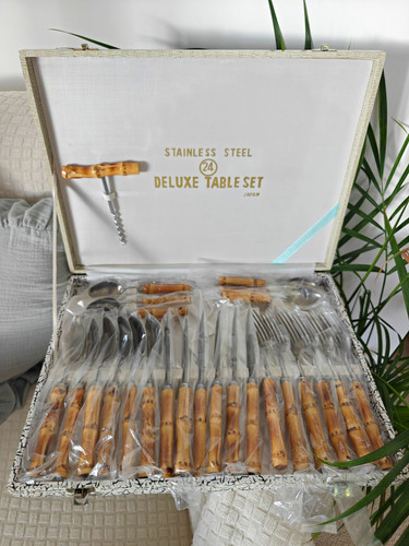 Vintage 24pc stainless - vintage,