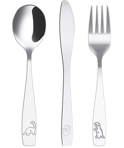 Dinosaur cutlery set - , for
