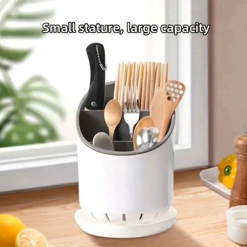 Plastic cutlery drainer - drainer, holder